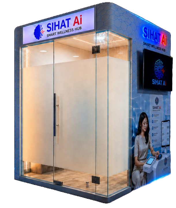Sihat AI smart wellness kiosk