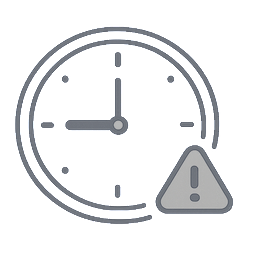 Reactive timing icon